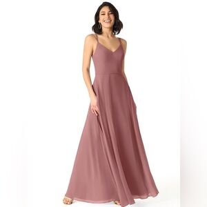 Azazie Janine – Desert Rose – Custom Size (Fits US 6–8)